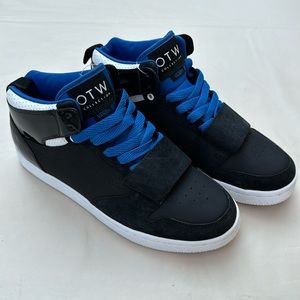 New Vans OTW Bigelow size 9 men’s shoes sneakers black white blue Off The Wall